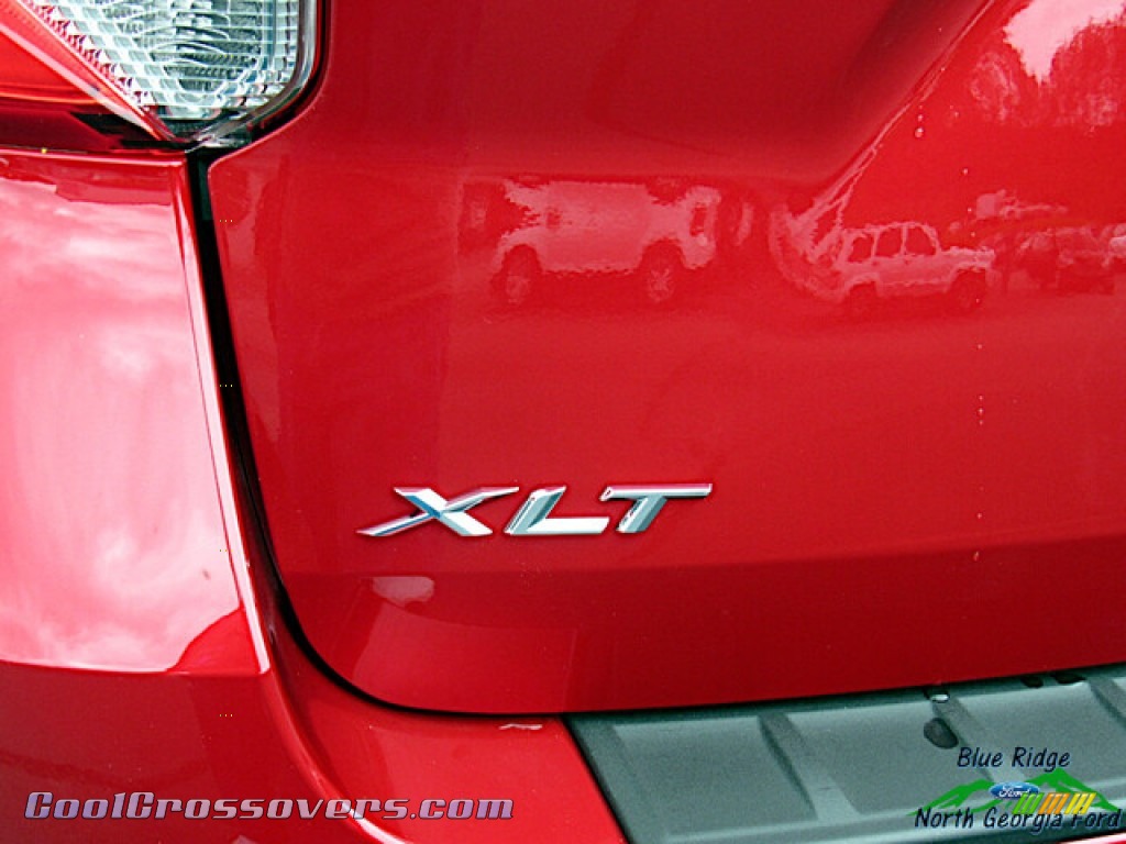 2020 Explorer XLT 4WD - Rapid Red Metallic / Sandstone photo #31