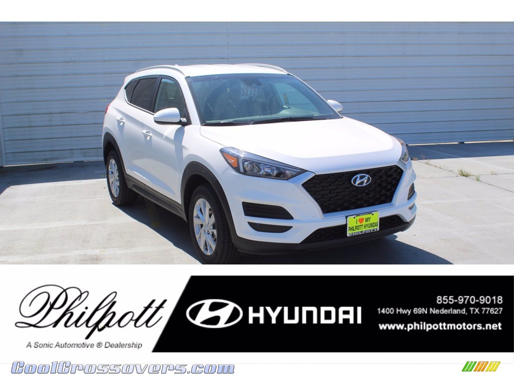 Winter White / Beige Hyundai Tucson Value
