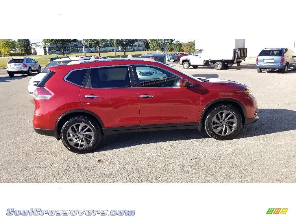 2016 Rogue SL - Cayenne Red / Charcoal photo #10