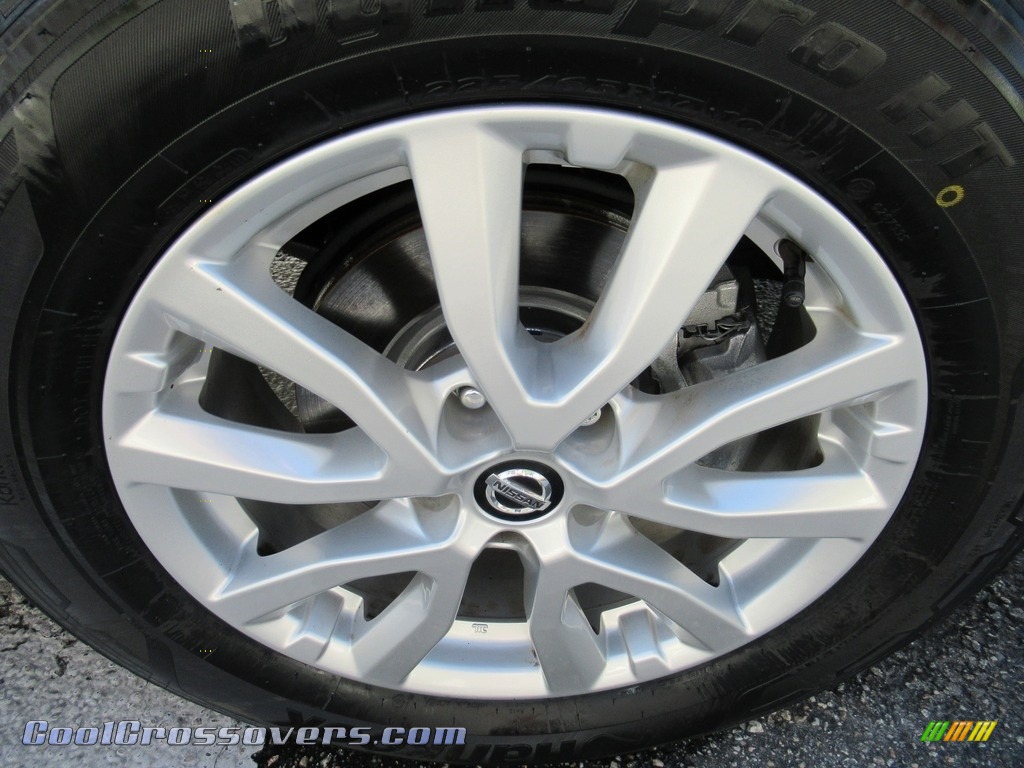 2019 Rogue SV AWD - Pearl White / Charcoal photo #7