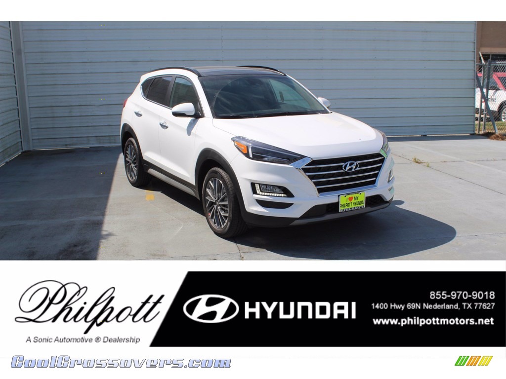 Winter White / Beige Hyundai Tucson Ulitimate