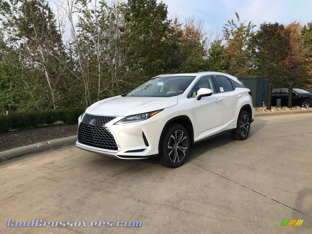 2021 RX 450h AWD - Eminent White Pearl / Parchment photo #1