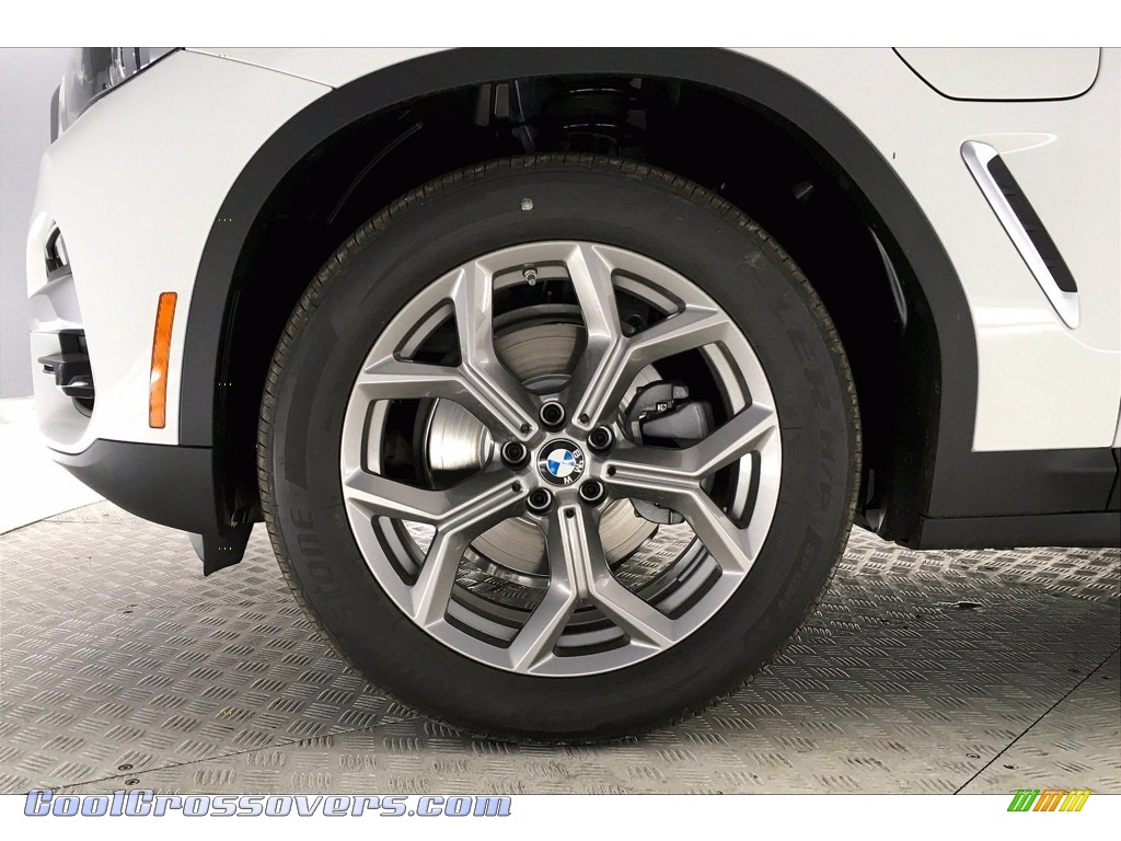 2021 X3 xDrive30e - Alpine White / Black photo #12