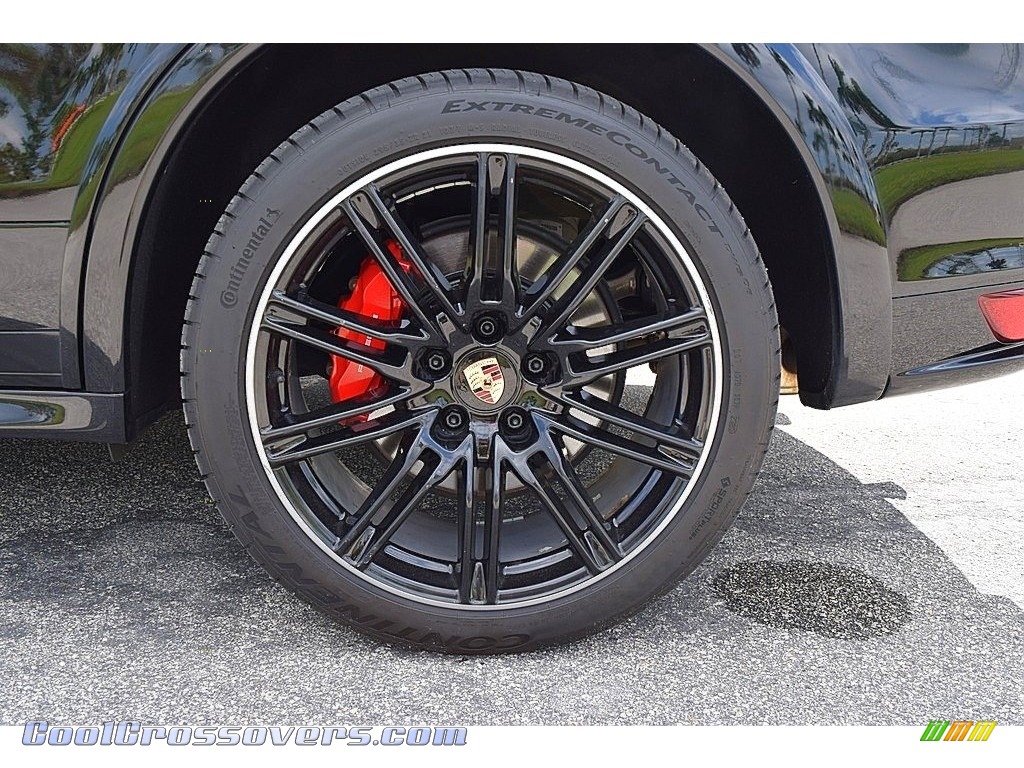 2014 Cayenne Turbo S - Jet Black Metallic / Black/Carrera Red photo #27