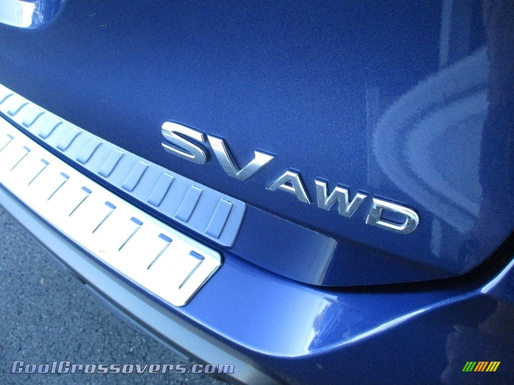 2019 Rogue S AWD - Caspian Blue / Charcoal photo #6