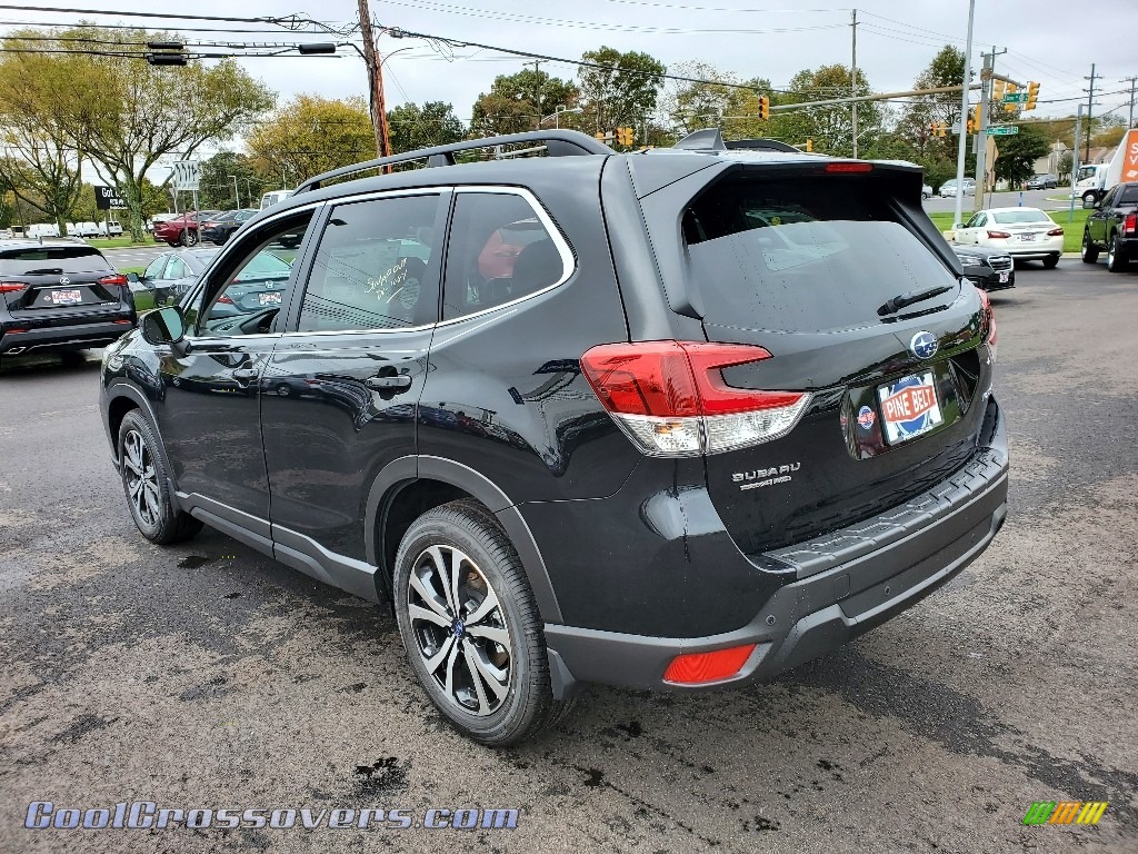 2020 Forester 2.5i Limited - Crystal Black Silica / Gray photo #6
