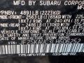 Subaru Forester 2.5i Limited Crystal Black Silica photo #13