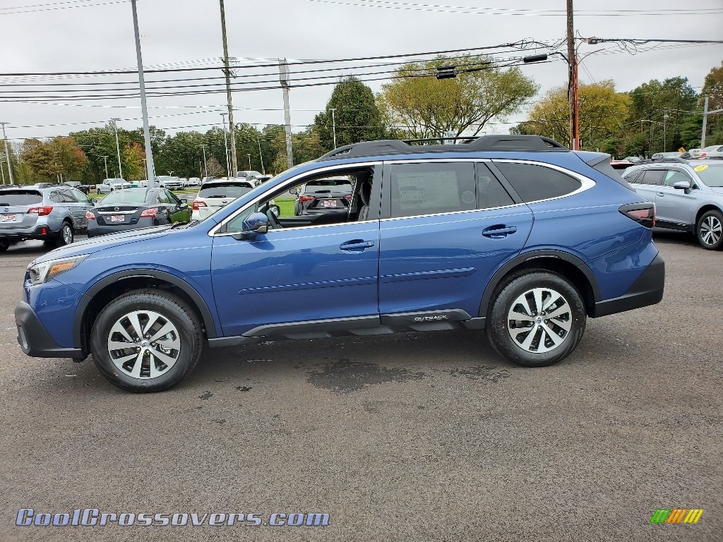 2021 Outback 2.5i Premium - Abyss Blue Pearl / Gray photo #4