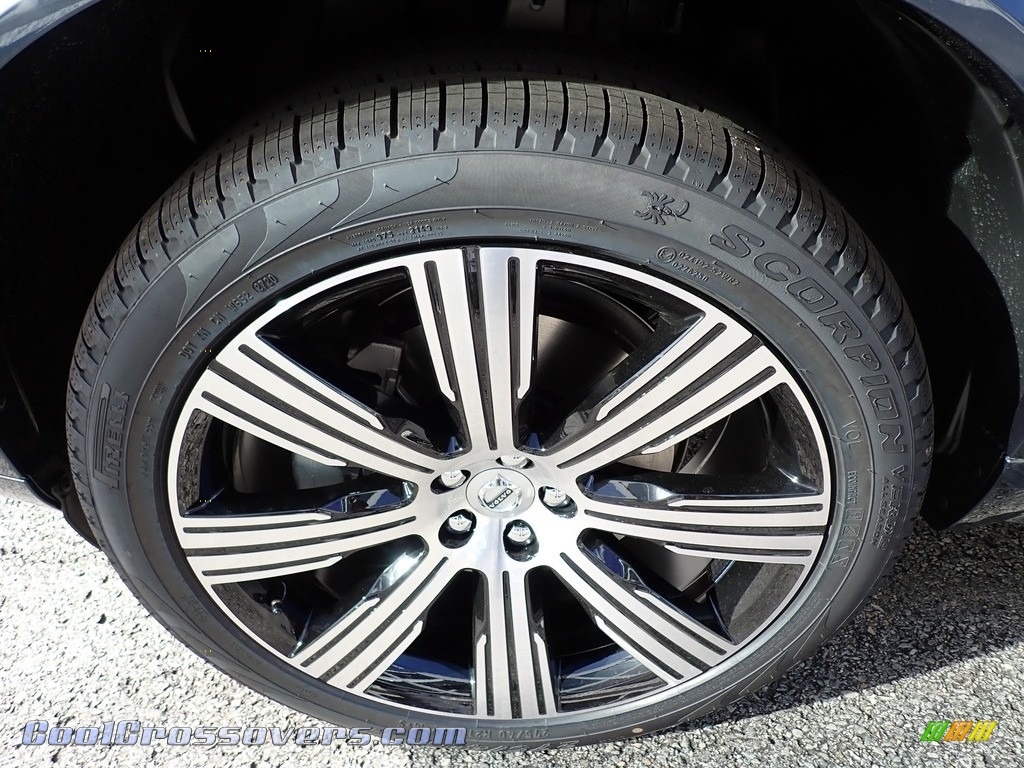 2021 XC90 T6 AWD Inscription - Denim Blue Metallic / Blonde/Charcoal photo #6