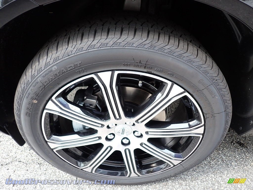 2021 XC60 T5 AWD Inscription - Onyx Black Metallic / Maroon Brown/Charcoal photo #6