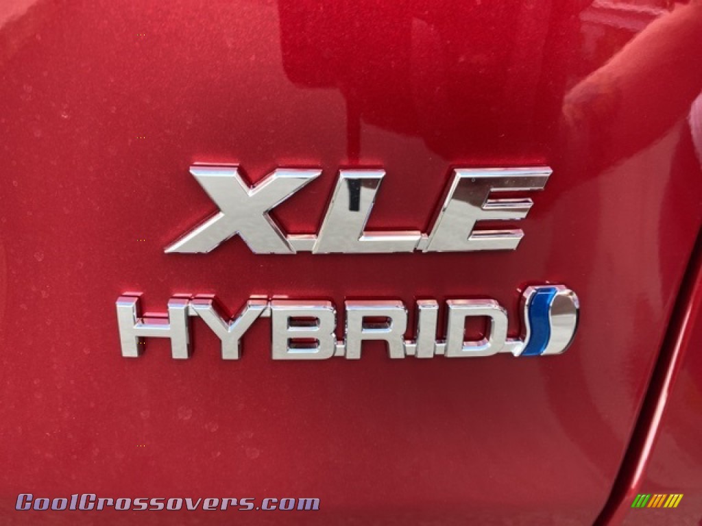 2021 RAV4 XLE AWD Hybrid - Ruby Flare Pearl / Light Gray photo #30