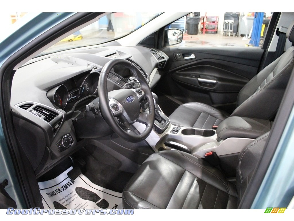 2013 Escape SEL 2.0L EcoBoost 4WD - Frosted Glass Metallic / Charcoal Black photo #11