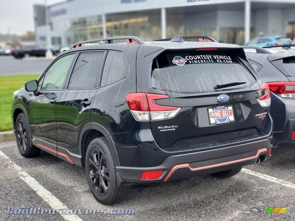 2020 Forester 2.5i Sport - Crystal Black Silica / Gray photo #4