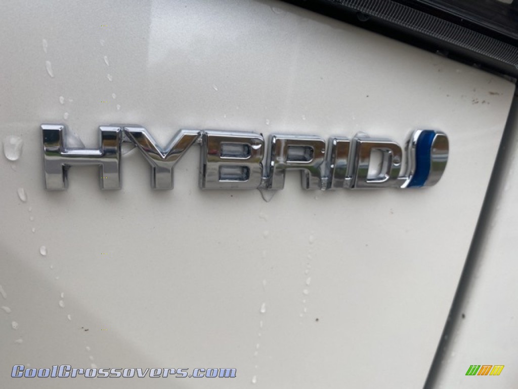 2021 Highlander Hybrid Platinum AWD - Blizzard White Pearl / Glazed Caramel photo #26