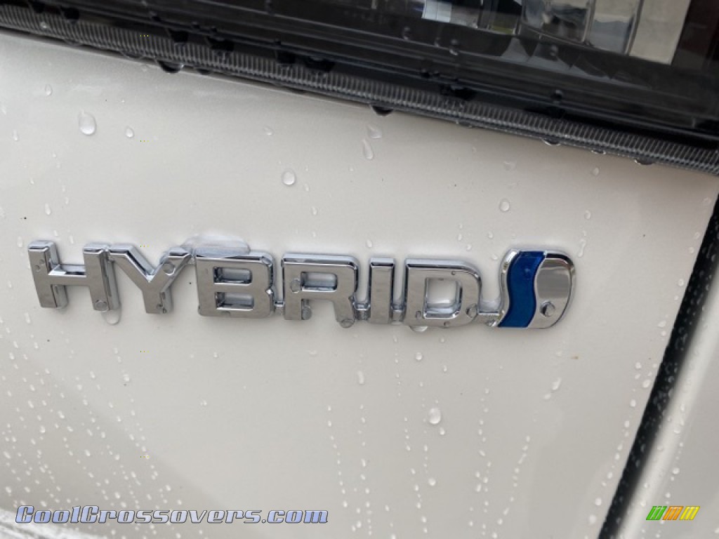 2021 Highlander Hybrid Limited AWD - Blizzard White Pearl / Black photo #31