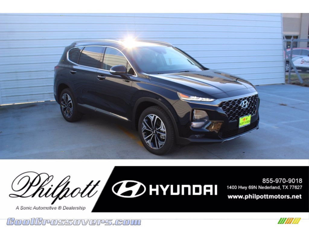 Twilight Black / Black Hyundai Santa Fe Limited