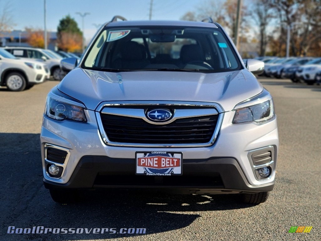2021 Forester 2.5i Limited - Ice Silver Metallic / Black photo #3
