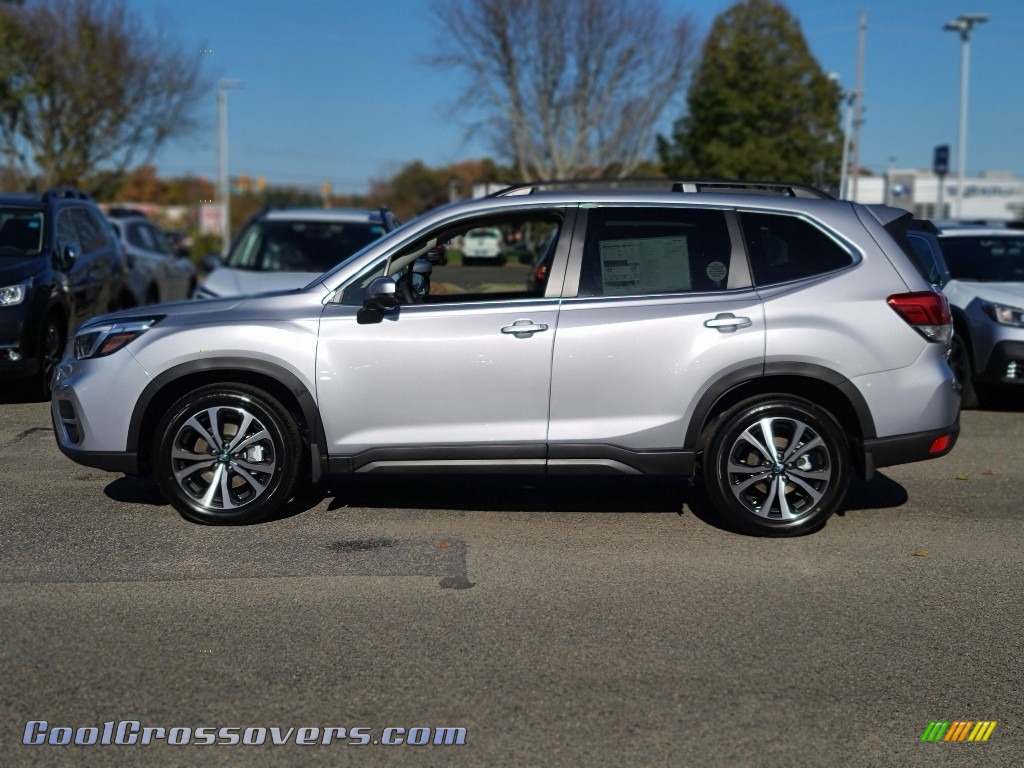 2021 Forester 2.5i Limited - Ice Silver Metallic / Black photo #4