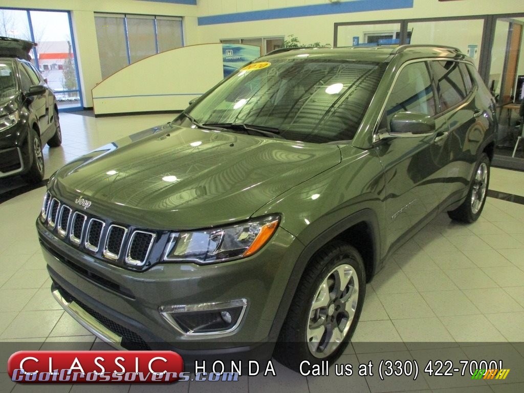 2020 Compass Limted 4x4 - Olive Green Pearl / Black photo #1