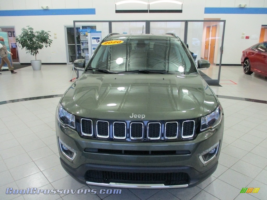 2020 Compass Limted 4x4 - Olive Green Pearl / Black photo #2