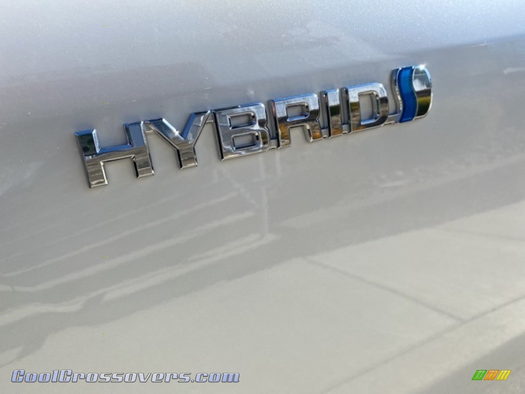 2021 Highlander Hybrid Platinum AWD - Blizzard White Pearl / Glazed Caramel photo #35
