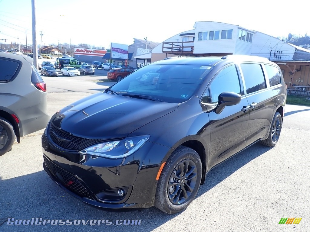 Brilliant Black Crystal Pearl / Black Chrysler Pacifica Launch Edition AWD