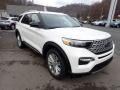 Ford Explorer Hybrid Limited 4WD Oxford White photo #3