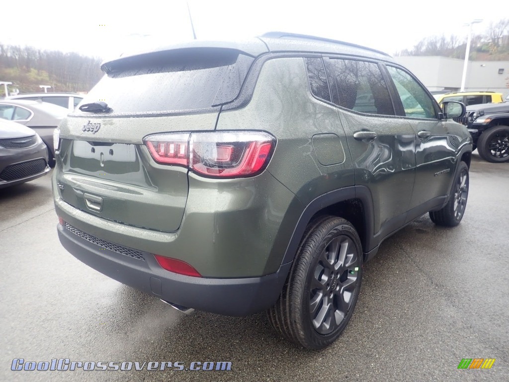 2021 Compass 80th Special Edition 4x4 - Olive Green Pearl / Black photo #5