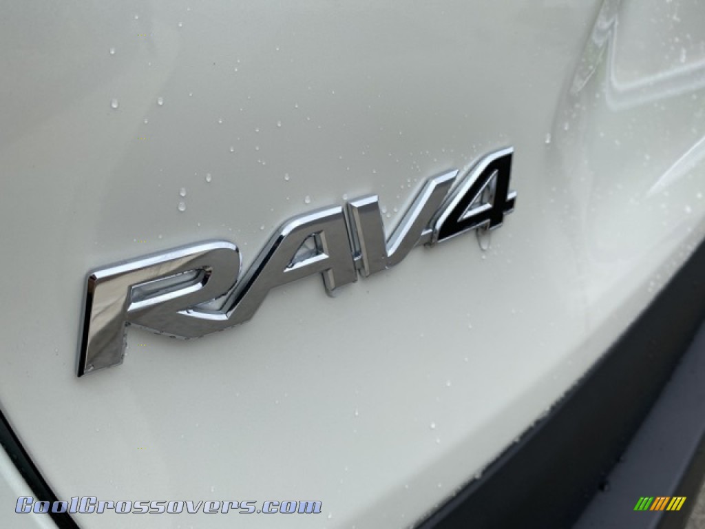 2021 RAV4 XLE Premium AWD - Super White / Nutmeg photo #23