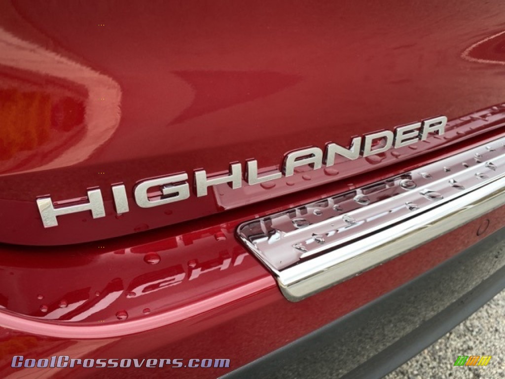 2021 Highlander Limited AWD - Ruby Flare Pearl / Harvest Beige photo #39