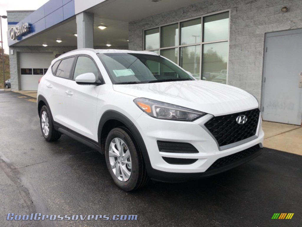 White Cream / Gray Hyundai Tucson Value AWD