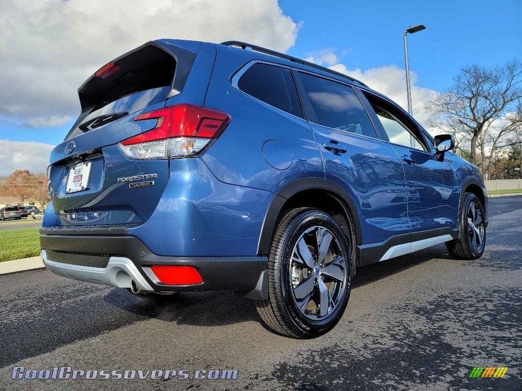 2020 Forester 2.5i Touring - Horizon Blue Pearl / Saddle Brown photo #22