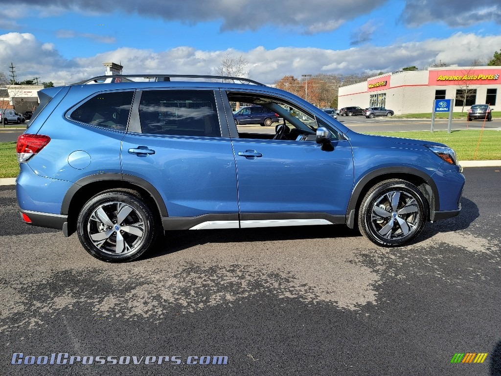 2020 Forester 2.5i Touring - Horizon Blue Pearl / Saddle Brown photo #23
