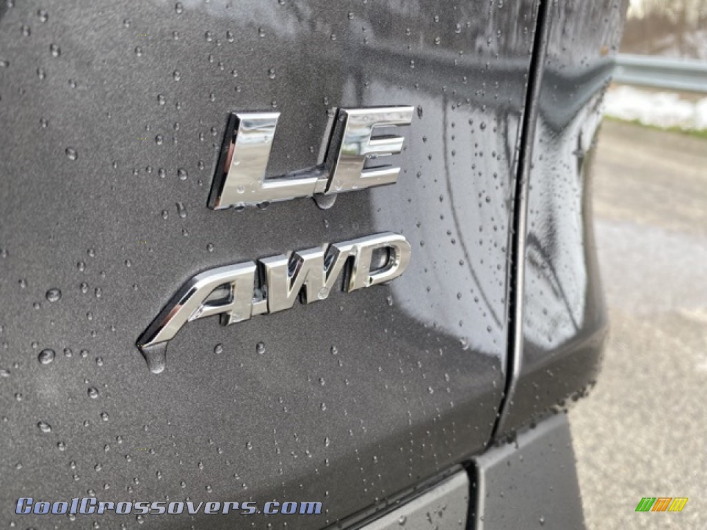 2021 RAV4 LE AWD - Magnetic Gray Metallic / Black photo #21
