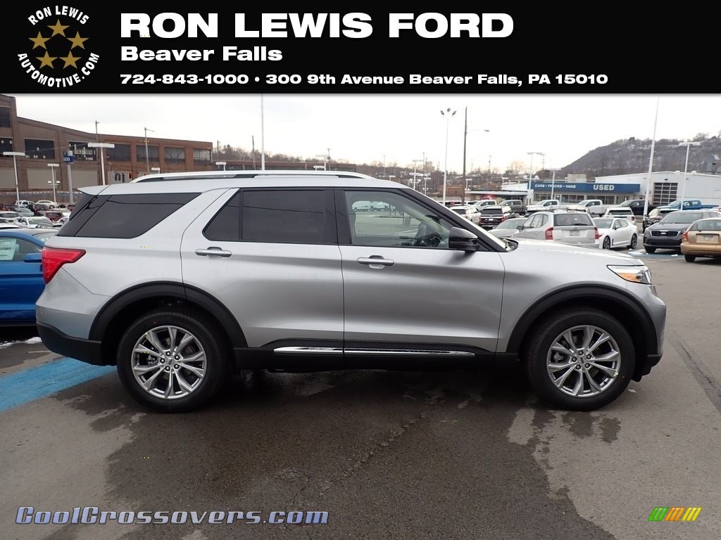 Iconic Silver Metallic / Sandstone Ford Explorer Limited 4WD