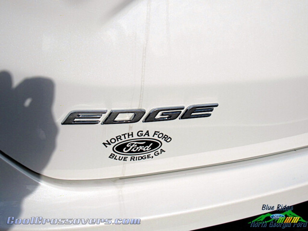 2020 Edge SEL AWD - Star White Metallic Tri-Coat / Ebony photo #29