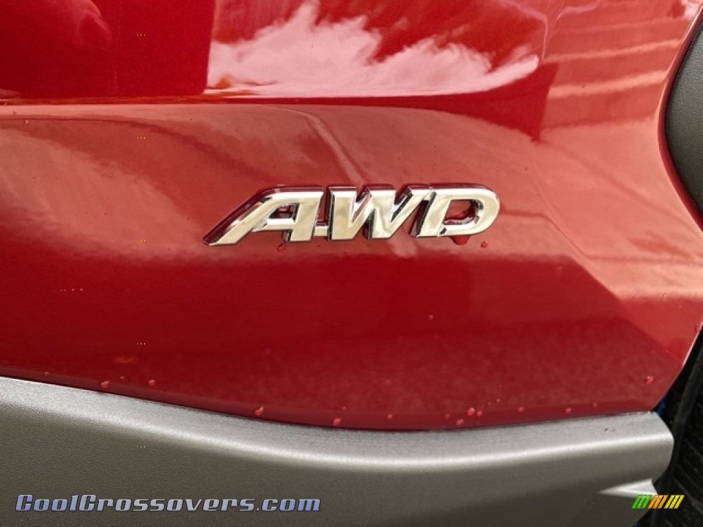 2021 RAV4 XLE AWD Hybrid - Ruby Flare Pearl / Light Gray photo #25