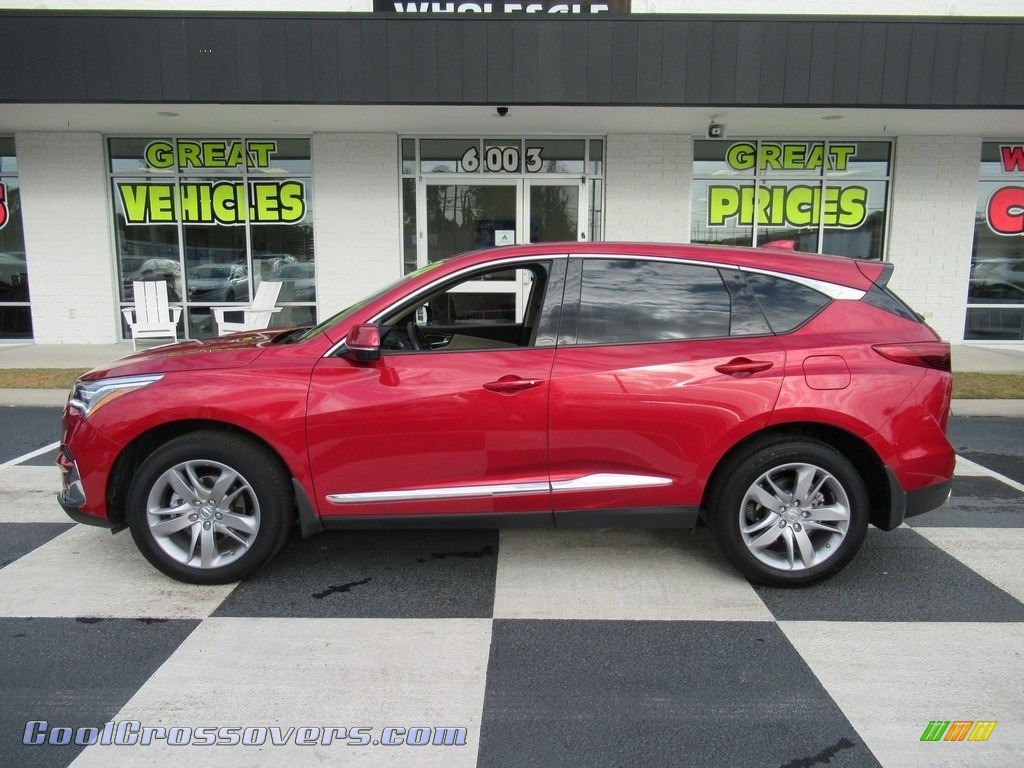Performance Red Pearl / Parchment Acura RDX Advance AWD