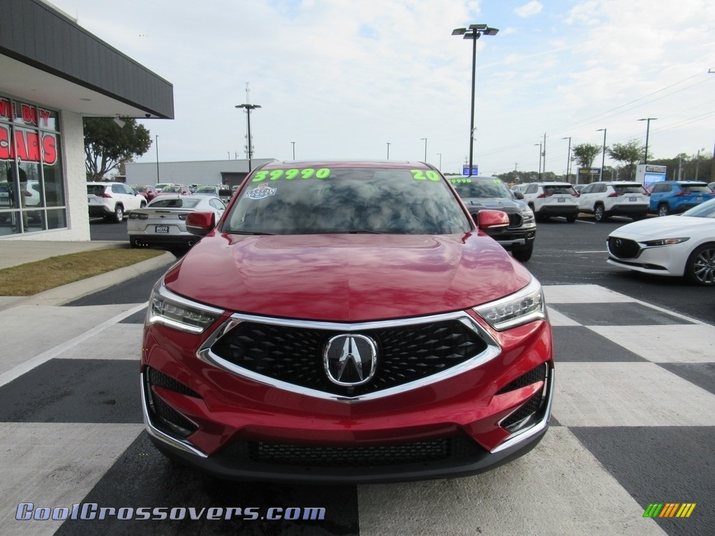 2020 RDX Advance AWD - Performance Red Pearl / Parchment photo #2