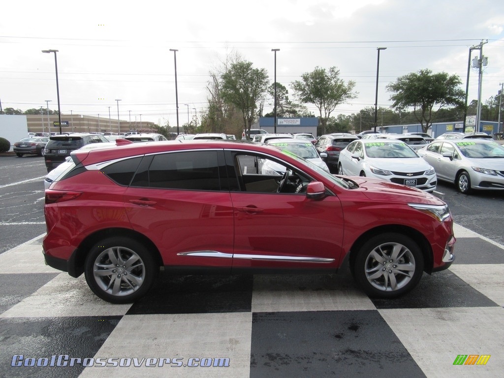2020 RDX Advance AWD - Performance Red Pearl / Parchment photo #3