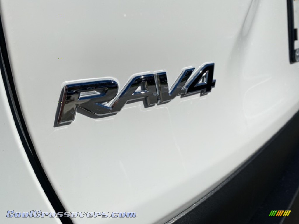 2021 RAV4 XLE AWD Hybrid - Super White / Nutmeg photo #18