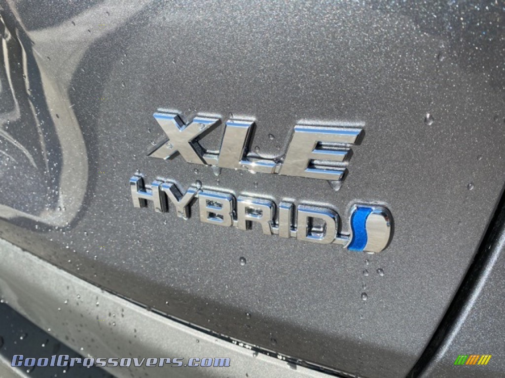 2021 RAV4 XLE AWD Hybrid - Magnetic Gray Metallic / Black photo #22