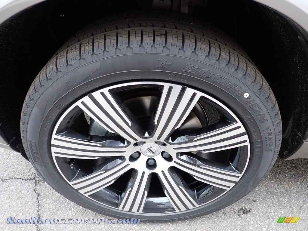 2021 XC90 T6 AWD Inscription - Pebble Grey Metallic / Blonde/Charcoal photo #6