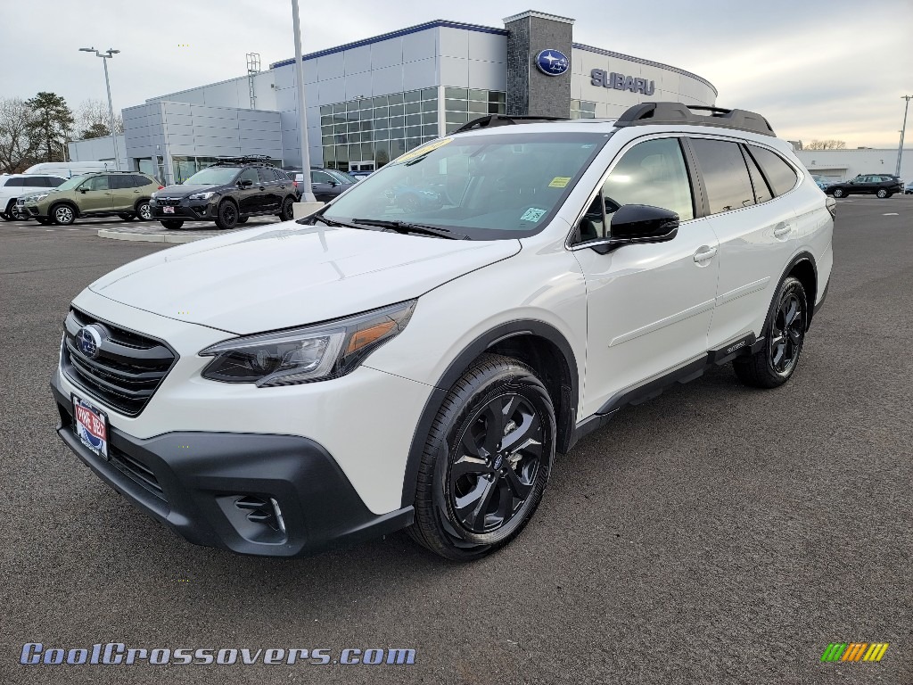 2020 Outback Onyx Edition XT - Crystal White Pearl / Gray StarTex photo #15