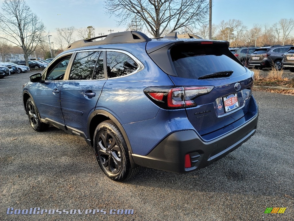 2021 Outback Onyx Edition XT - Abyss Blue Pearl / Gray StarTex Urethane photo #6