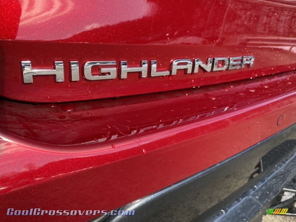 2021 Highlander Limited AWD - Ruby Flare Pearl / Harvest Beige photo #27