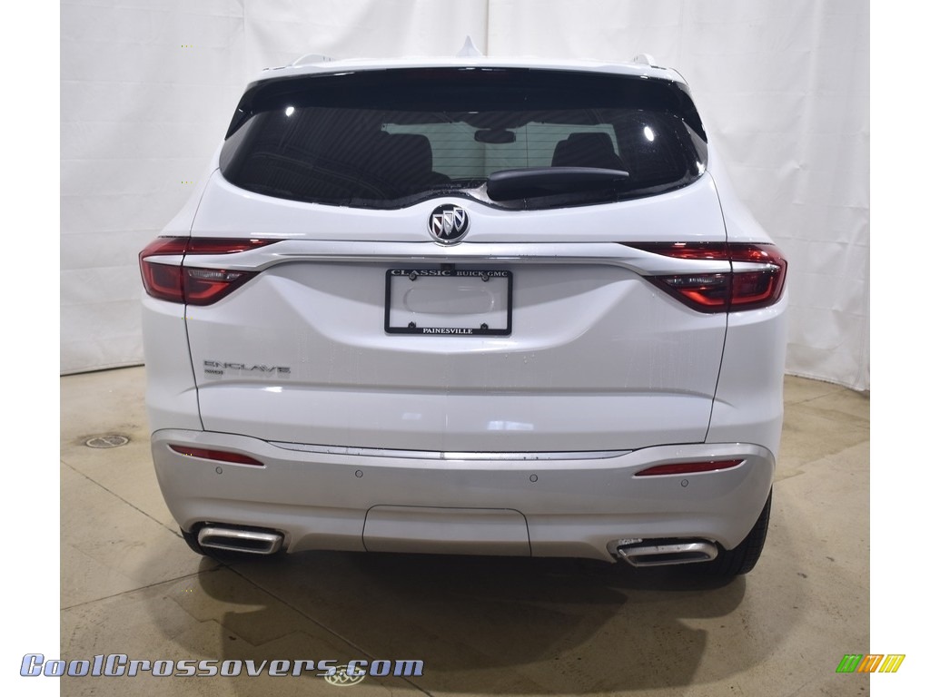 2021 Enclave Essence AWD - White Frost Tricoat / Shale w/Ebony Accents photo #3