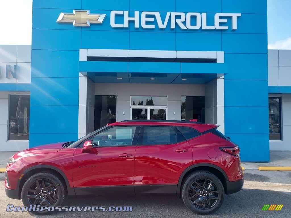 Cherry Red Tintcoat / Jet Black Chevrolet Blazer LT