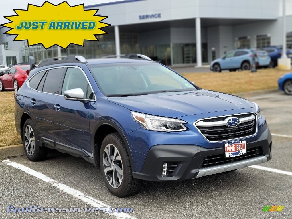 2020 Outback 2.5i Touring - Abyss Blue Pearl / Java Brown photo #1