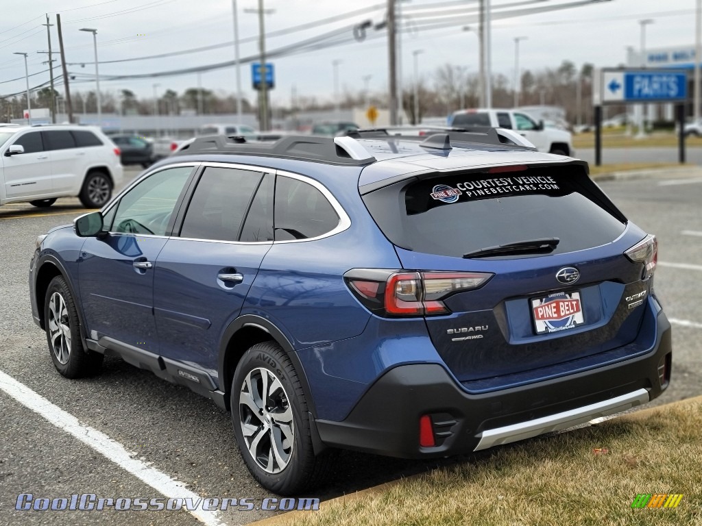 2020 Outback 2.5i Touring - Abyss Blue Pearl / Java Brown photo #4